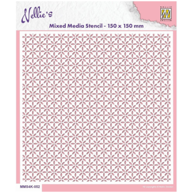Nellie's - Mixed Media Stencil - Stars