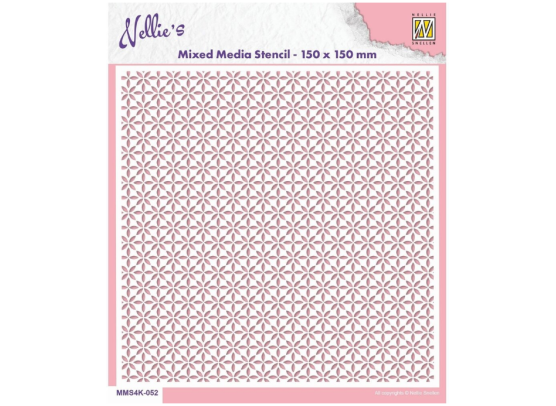 Nellie's - Mixed Media Stencil - Stars