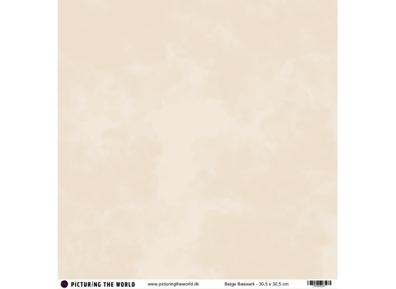 PTW Design - 12x12 Basisark - Beige