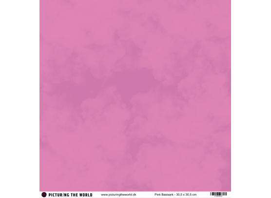 PTW Design - 12x12 Basisark - Pink