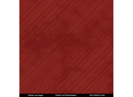 PTW Design - 12x12 Basisark - Kraftig Rød
