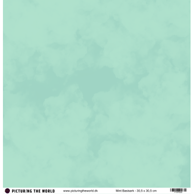 PTW Design - 12x12 Basisark - Mint