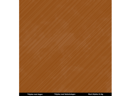 PTW Design - 12x12 Basisark - Terrakotta Brun
