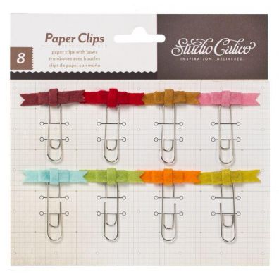 Studio Calico Take Note Paper Clips with Wool/ Felt