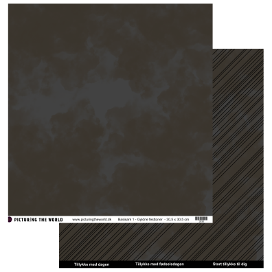 PTW Design Gyldne Festtoner - Basisark 1