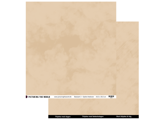 PTW Design Gyldne Festtoner - Basisark 3