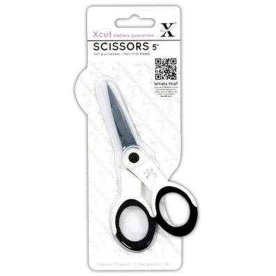 Xcut - 5" Precision Scissors With Soft Grip & Non-Stick