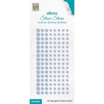 Nellie's Choice - Adhesive - Strass Stones - Bright Blue Rhinestones