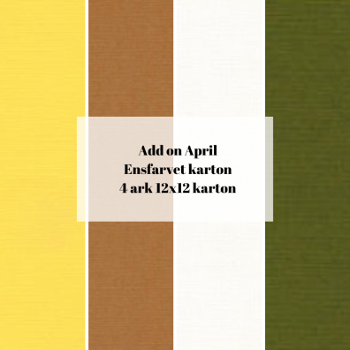 Add on April - Karton