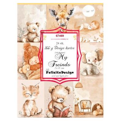 Felicita Design - Toppers 7x10 cm - My Friends