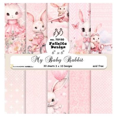 Felicita Design 6x6 Paperset - My Baby Rabbit