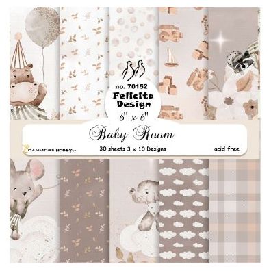 Felicita Design 6x6 Paperset - Baby Room