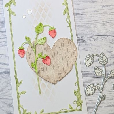 Gummiapan Dies - Wild Strawberry Twig