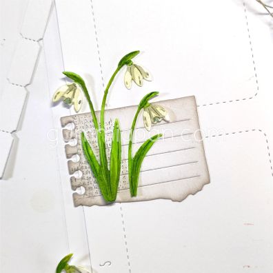 Gummiapan Dies - Snowdrops
