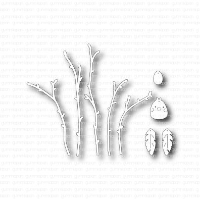 Gummiapan Dies - Easter Branches