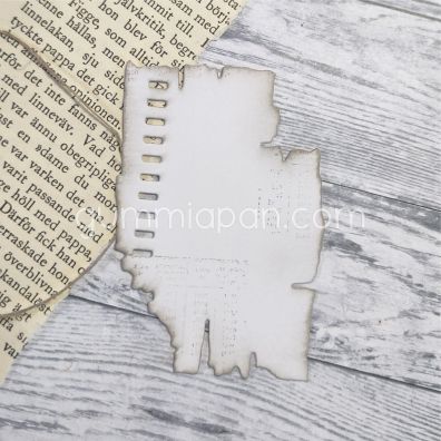 Add on Juli - Gummiapan Dies - Torn Paper