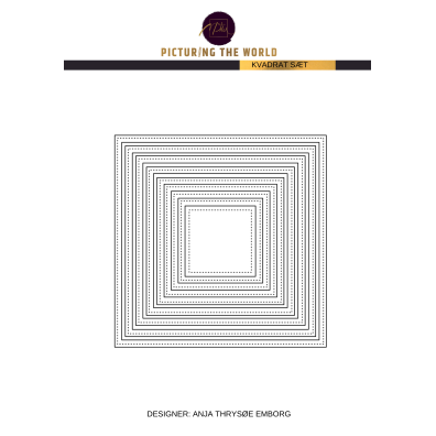 Add on August - PTW Design Dies - Kvadrat sæt