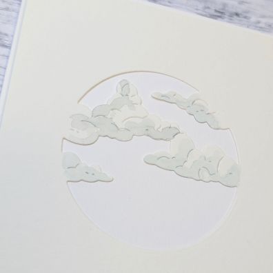 Add on August - Gummiapan Dies - Clouds in Circle