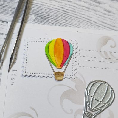 Add on August - Gummiapan Dies - Hot Air Balloon