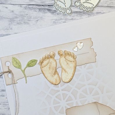 Add on August - Gummiapan Dies - Children's Feet