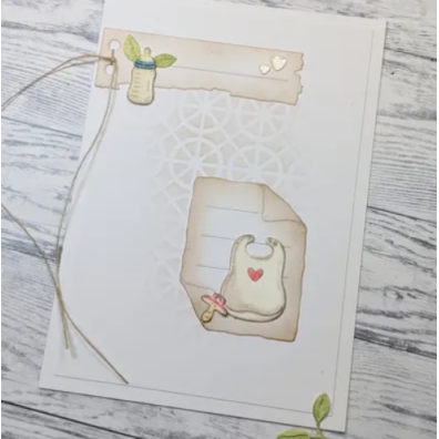 Add on August - Gummiapan Dies - Baby Set