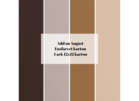 Add on August - Karton
