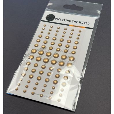 Add on August - EKSTRA PTW Design Enamel Dots - Guld