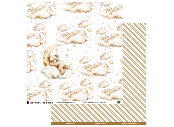 Add on August - PTW Design - April Klippeark og Papirsampak - 9 ark 12x12