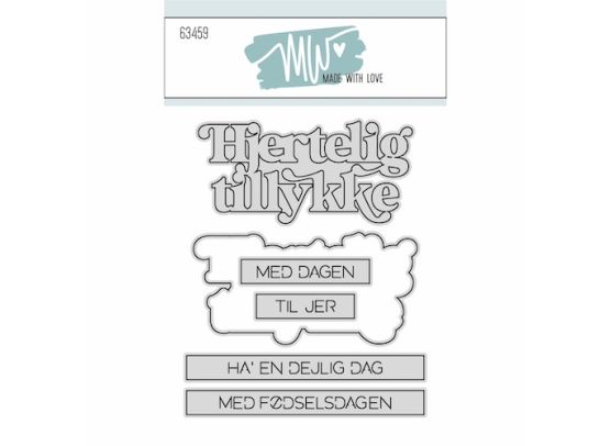 MW - Made With Love - Hjertelig Tillykke