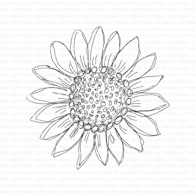 Gummiapan - Gummistemple - Double Sunflower