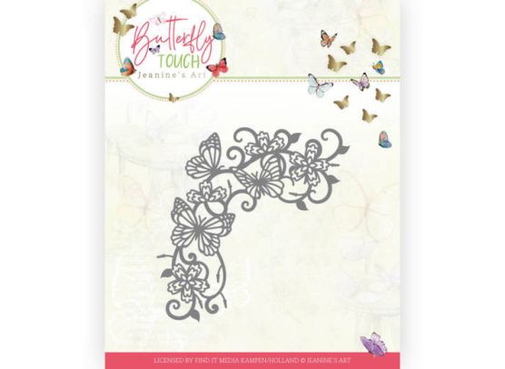 Jeanine's Art Dies - Butterfly Touch - Swirls and Butterflies