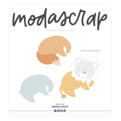 Modascrap Italian Scrap Style - Metal Die - Animal Body