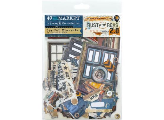 49 And Market Die-Cut Elements - Rust & Revs 2.0