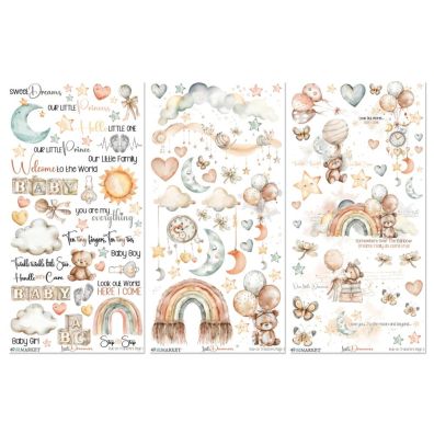 49 And Market Rub-OnTransfer Set 6x12 - Little Dreamer