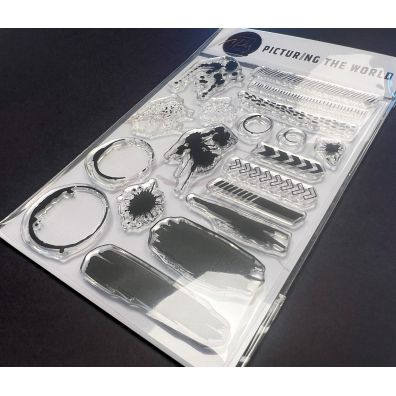 PTW Design stempelsæt - Splats, Arrows and other