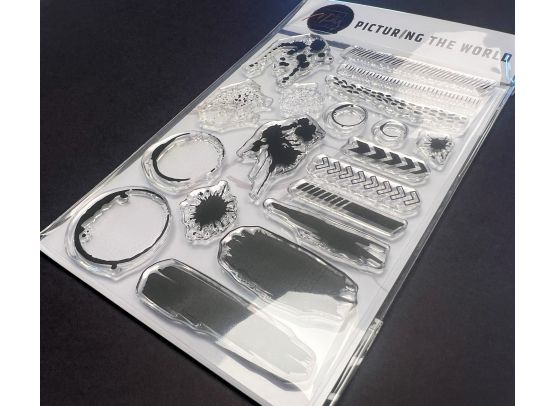 PTW Design stempelsæt - Splats, Arrows and other