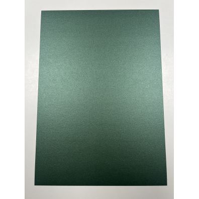 Paper Favourites - Pearl Paper A4 - 240 gsm - Forest Green - 1 ark.