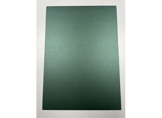 Paper Favourites - Pearl Paper A4 - 240 gsm - Forest Green - 1 ark.
