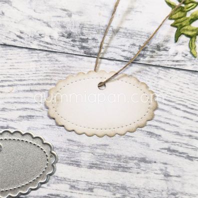 Gummiapan - Dies - Scallop Tag