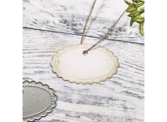 Gummiapan - Dies - Scallop Tag