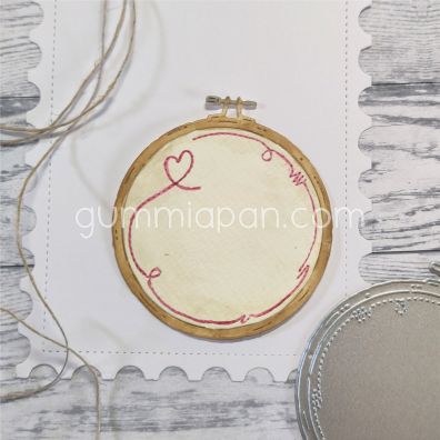 Gummiapan - Dies - Embroidery Hoop