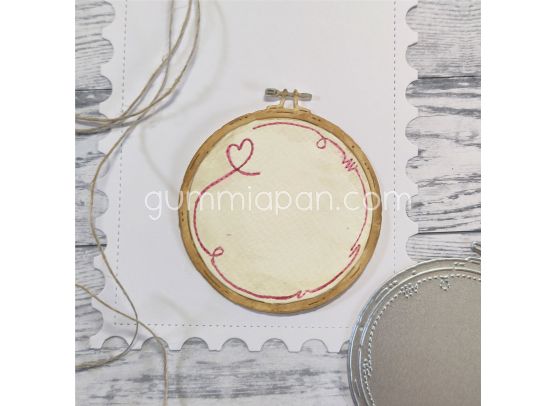 Gummiapan - Dies - Embroidery Hoop