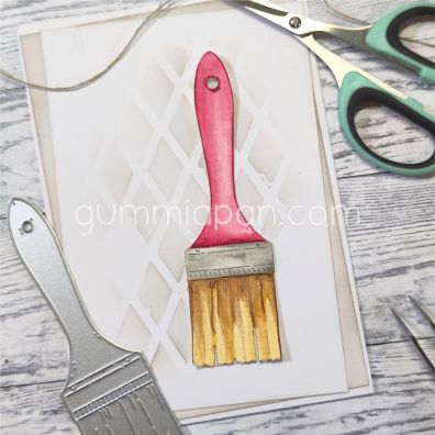 Gummiapan - Dies - Wide Brush