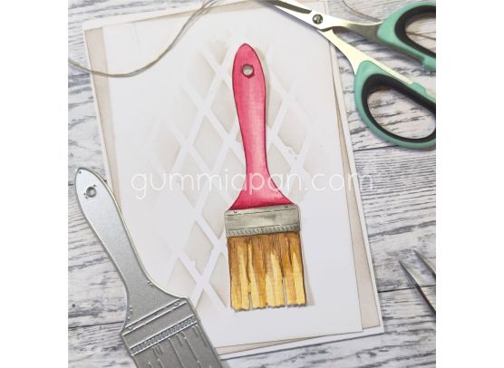 Gummiapan - Dies - Wide Brush