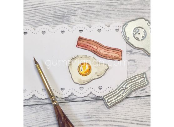 Gummiapan - Dies - Egg & Bacon