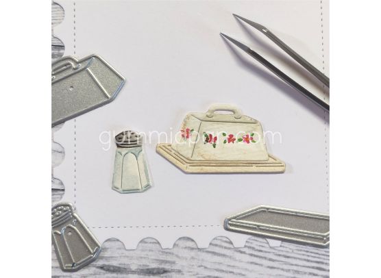 Gummiapan - Dies - Butter Dish and Salt
