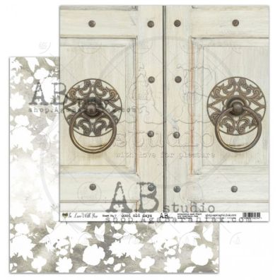 AB Studio - In Love With You - Good Old Days 12x12 mønsterpapir