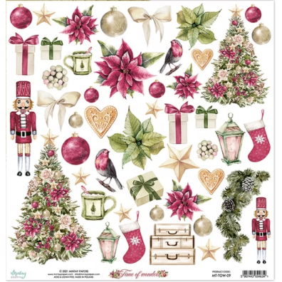 Mintay Papers - Time of Wonders - Bonus Page 12x12 Klippeark