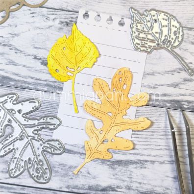 Gummiapan - Dies - Thorn Oak Leaf & Thorn Linden Leaf