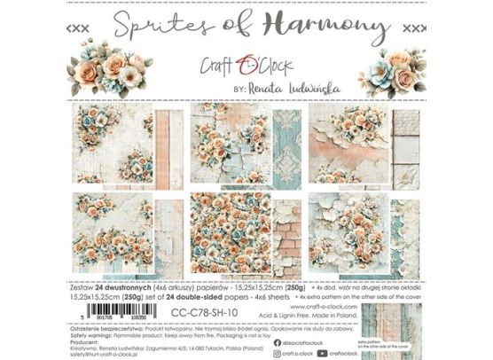 Craft O'Clock - Sprites of Harmony 6x6 Paper Pack